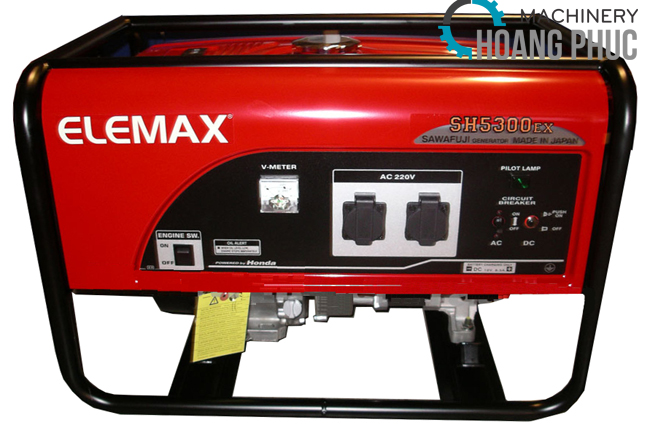 Máy phát điện Elemax SH5300EX tốt nhất Nhật Bản