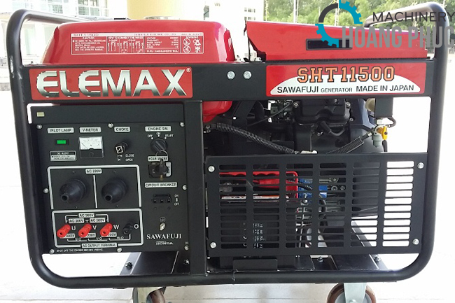 Máy phát điện Elemax SHT11500 chính hãng Nhật Bản